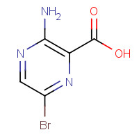 486424-37-7 3-Amino-6-bromopyrazine-2-carboxylic acid chemical structure
