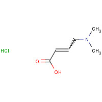 848133-35-7 trans-4-Dimethylaminocrotonic acid hydrochloride chemical structure