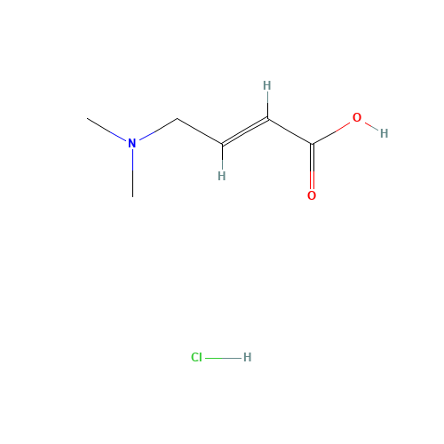 848133-35-7 trans-4-Dimethylaminocrotonic acid hydrochloride chemical structure