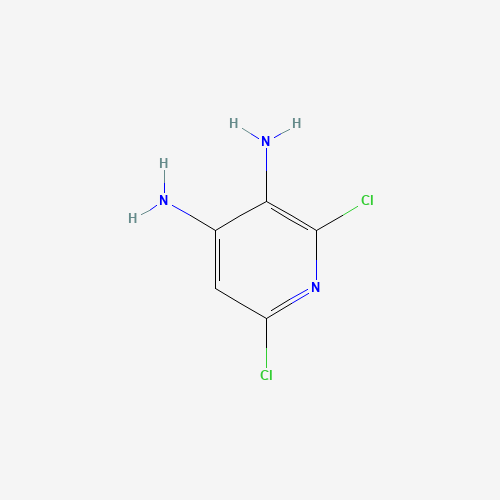101079-63-4 2,6-DICHLOROPYRIDINE-3,4-DIAMINE chemical structure