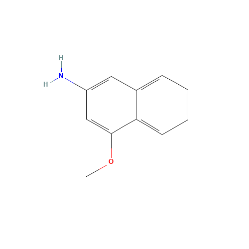 2764-95-6 4-METHOXY-2-NAPHTHYLAMINE chemical structure
