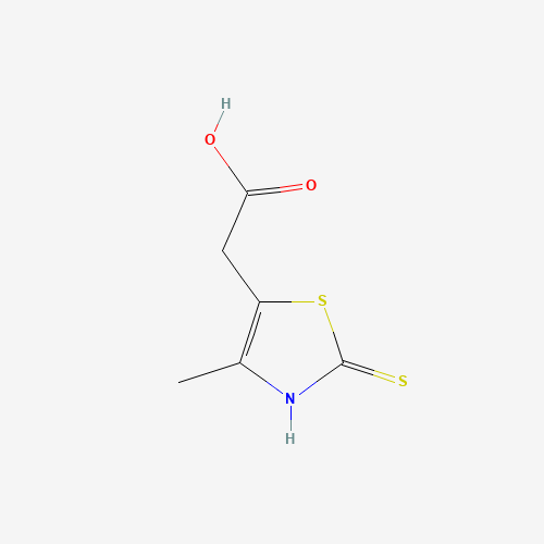 34272-64-5 2-Mercapto-4-methyl-5-thiazoleacetic acid chemical structure