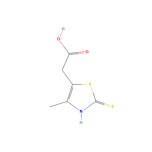 34272-64-5 2-Mercapto-4-methyl-5-thiazoleacetic acid chemical structure