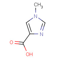 41716-18-1 1-Methyl-1H-imidazole-4-carboxylic acid chemical structure