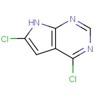 97337-32-1 4,6-dichloro-7H-pyrrolo[2,3-d]pyrimidine chemical structure