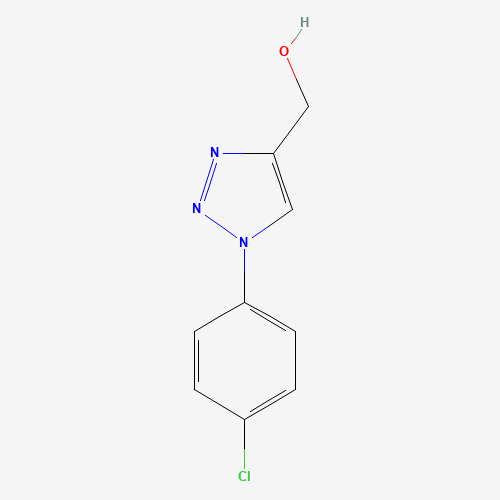 133902-66-6 [1-(4-Chlorophenyl)-1H-1,2,3-triazol-4-yl]methanol chemical structure