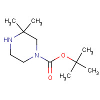 259808-67-8 1-Boc-3,3-dimethylpiperazine chemical structure