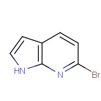 143468-13-7 6-BROMO-1H-PYRROLO[2,3-B]PYRIDINE chemical structure