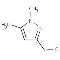 180519-09-9 3-(CHLOROMETHYL)-1,5-DIMETHYL-1H-PYRAZOLE chemical structure
