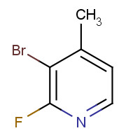 884495-46-9 3-Bromo-2-fluoro-4-picoline chemical structure
