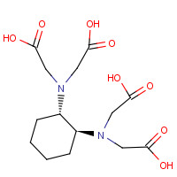 13291-61-7 1,2-Cyclohexylenedinitrilotetraacetic ac... chemical structure