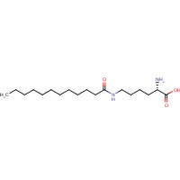 52315-75-0 N'-Laruoyl-L-lysine chemical structure