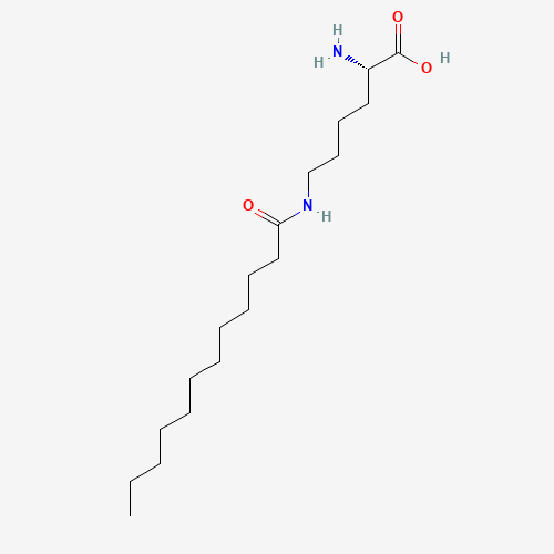 52315-75-0 N'-Laruoyl-L-lysine chemical structure