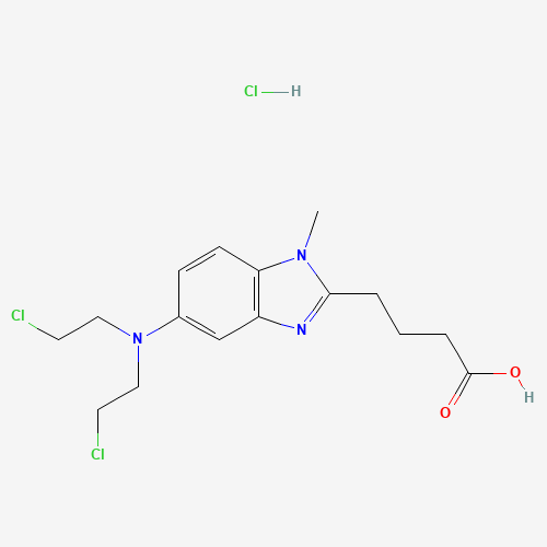 3543-75-7 Bendamustine hydrochloride chemical structure
