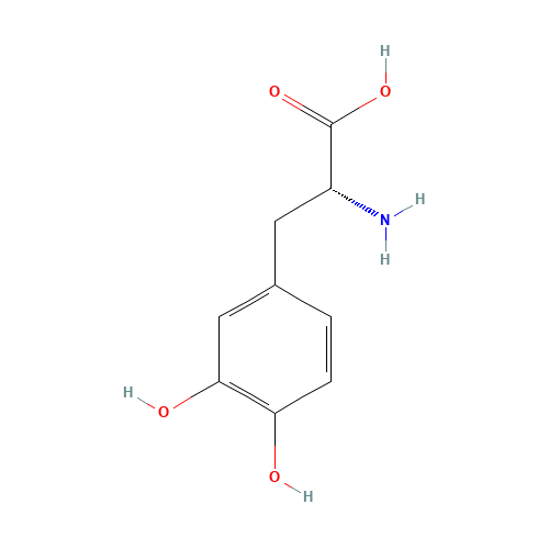 5796-17-8 D-DOPA chemical structure