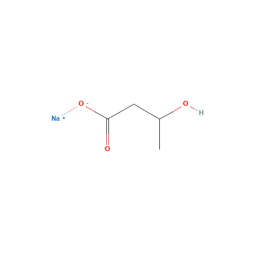 150-83-4 DL-3-HYDROXYBUTYRIC ACID SODIUM SALT chemical structure