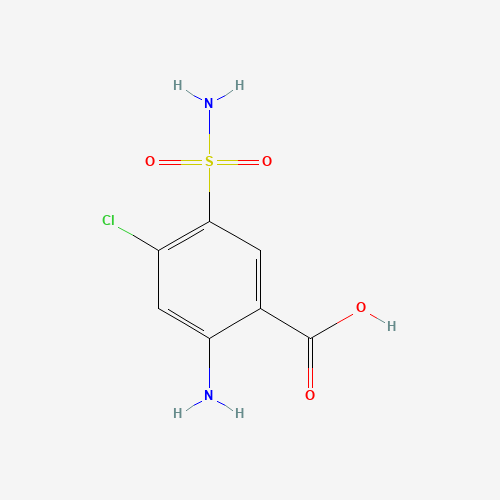 3086-91-7 4-Chloro-5-sulfamoylanthranilic Acid chemical structure