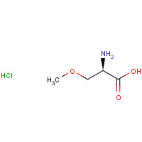 86118-10-7 (R)-2-Amino-3-methoxypropanoic acid hydr... chemical structure
