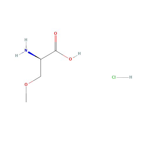 86118-10-7 (R)-2-Amino-3-methoxypropanoic acid hydr... chemical structure