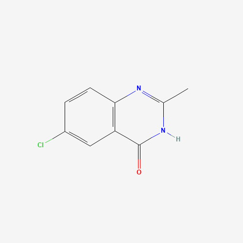 7142-09-8 6-chloro-2-methyl-4(1H)-quinazolinone chemical structure