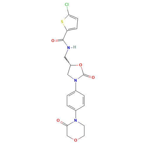 366789-02-8 Rivaroxaban chemical structure