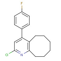 132813-14-0 2-Chloro-4-(4-fluorophenyl)-5,6,7,8,9,10... chemical structure