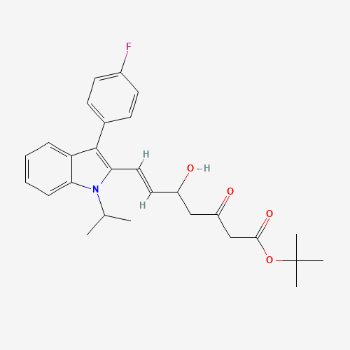 375846-25-6 tert-Butyl (E)-7-[3'-(4''... chemical structure
