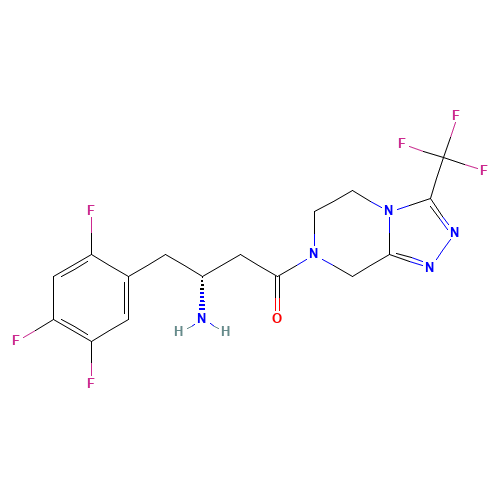 486460-32-6 Sitagliptin chemical structure