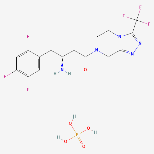 654671-78-0 Sitagliptin phosphate chemical structure