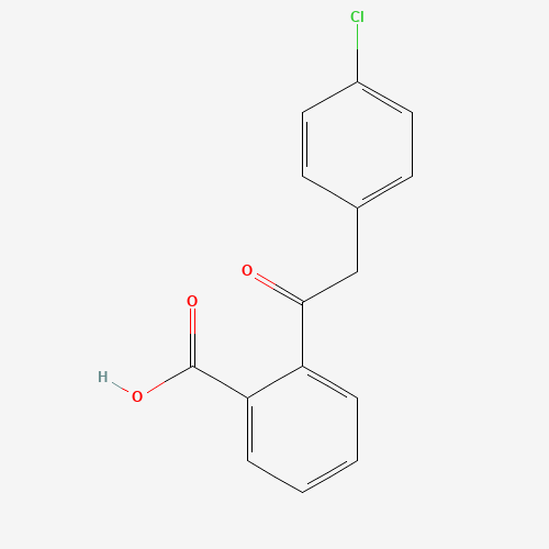 53242-76-5 2-((4-Chlorophenyl)acetyl)benzoic acid chemical structure