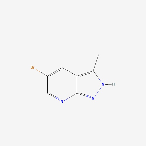 885223-65-4 5-BROMO-3-METHYL-1H-PYRAZOLO[3,4-B]PYRIDINE chemical structure