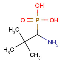 125078-15-1 (1-Amino-2,2-dimethylpropyl)phosphonic acid chemical structure