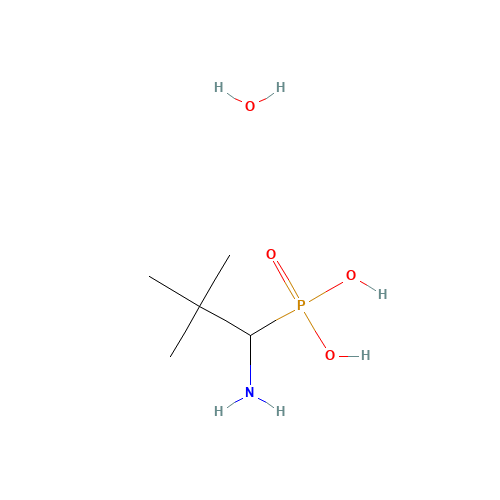 125078-15-1 (1-Amino-2,2-dimethylpropyl)phosphonic acid chemical structure