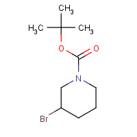 849928-26-3 1-N-Boc-3-bromopiperidine chemical structure