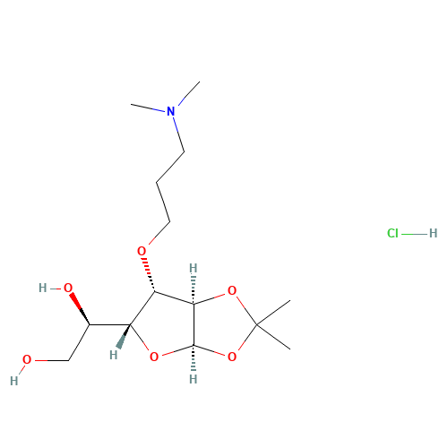 56824-20-5 Amiprilose hydrochloride chemical structure