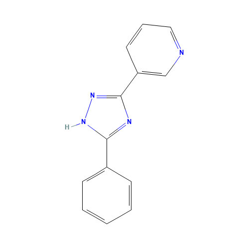 80980-09-2 3-(5-Phenyl-4H-1,2,4-triazol-3-yl)pyridine chemical structure
