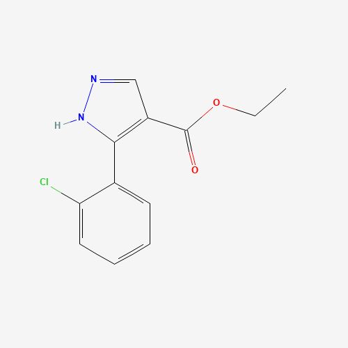 149740-12-5 Ethyl-3-(2-chlorophenyl)-pyrazole-4-carboxylate chemical structure
