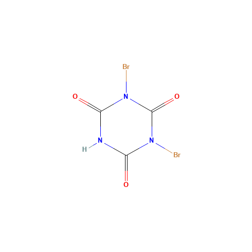 15114-43-9 Dibromoisocyanuric acid chemical structure