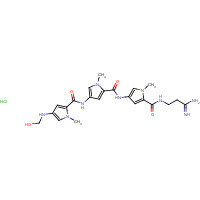 6576-51-8 Distamycin A hydrochloride chemical structure