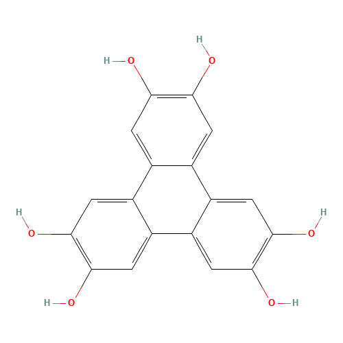 4877-80-9 2,3,6,7,10,11-Hexahydroxytriphenylene chemical structure
