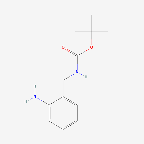 162046-50-6 (2-Amino-benzyl)-carbamic acid tert-butyl ester chemical structure