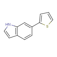 243972-30-7 6-Thiophen-2-yl-1H-indole chemical structure