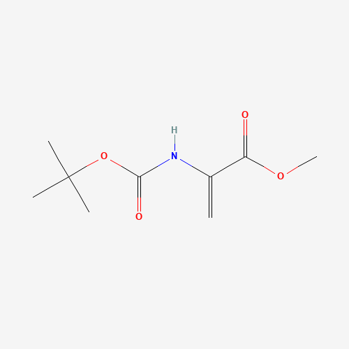 55477-80-0 Boc-dehydro-alanine methyl ester chemical structure