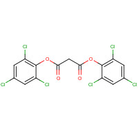 15781-70-1 Malonic acid bis(2,4,6-trichlorophenyl) ester chemical structure