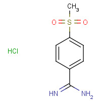 5434-06-0 4-Methanesulfonyl-benzamidine hydrochloride chemical structure