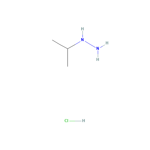 16726-41-3 Isopropylhydrazine hydrochloride chemical structure