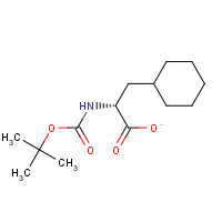 127095-92-5 Boc-3-cyclohexyl-D-alanine chemical structure