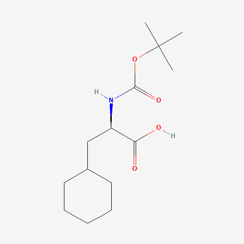 127095-92-5 Boc-3-cyclohexyl-D-alanine chemical structure