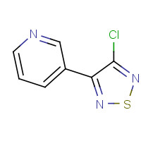 131986-28-2 3-Chloro-4-(pyridin-3-yl)-1,2,5-thiadiazole chemical structure
