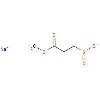 90030-48-1 Sodium 3-methoxy-3-oxopropane-1-sulfinate chemical structure